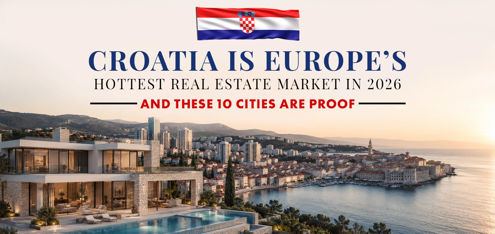 Top 10 Cities Accelerating the Rise of the Croatia Real Estate Market in 2026