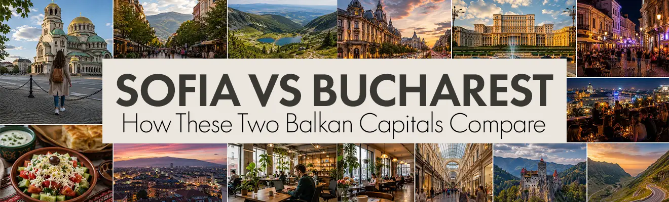 Sofia vs Bucharest: How These Two Balkan Capitals Compare
