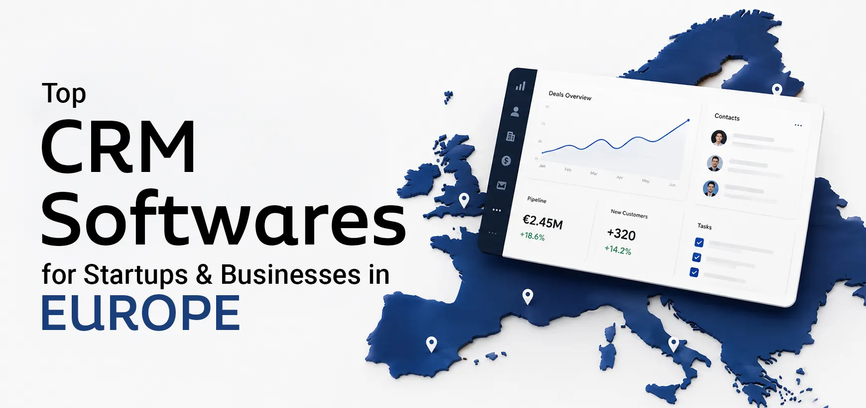 Top 10 CRM Software for Startups & Businesses in Europe (2026)