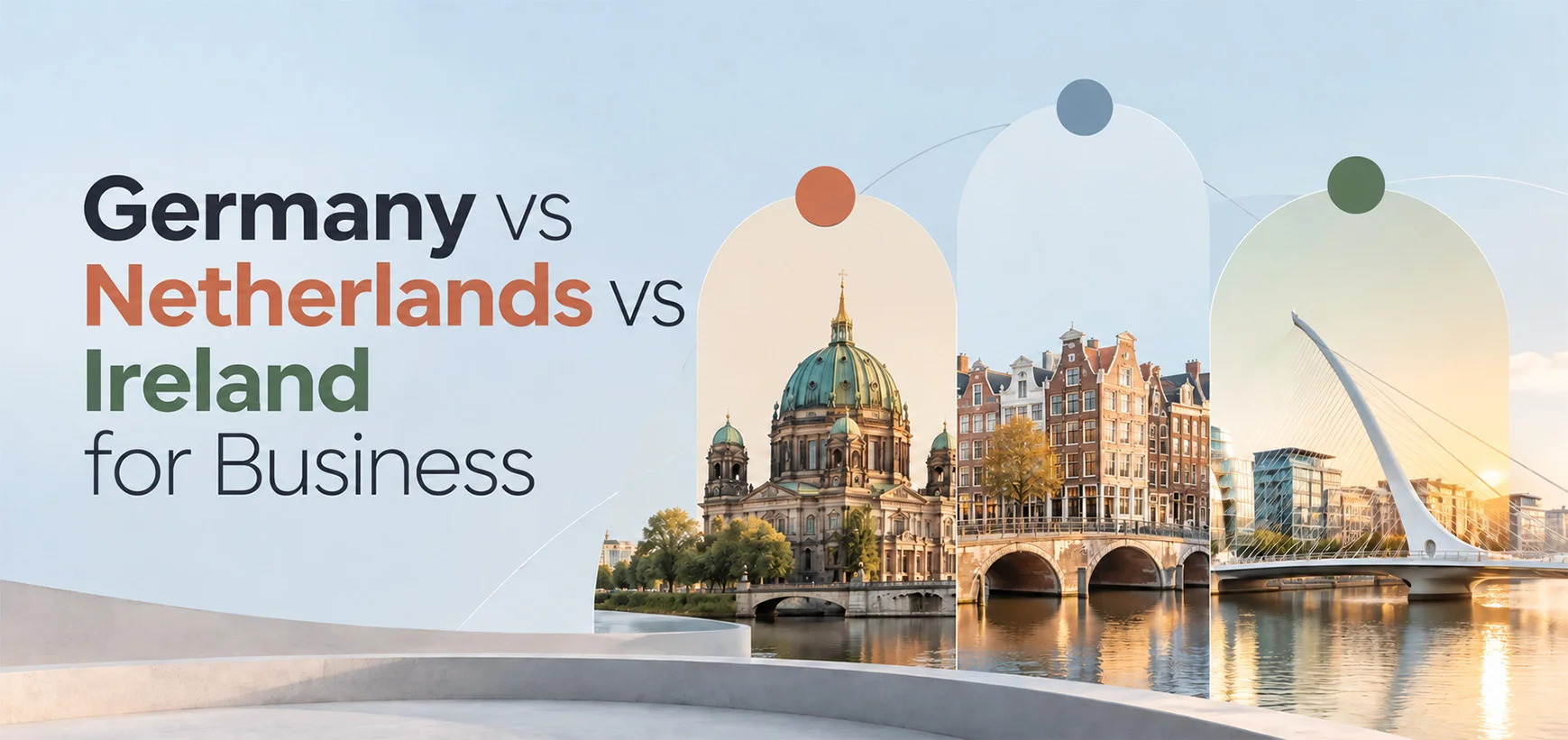 Germany vs Netherlands vs Ireland for Business: Tax, Salaries & Costs Compared
