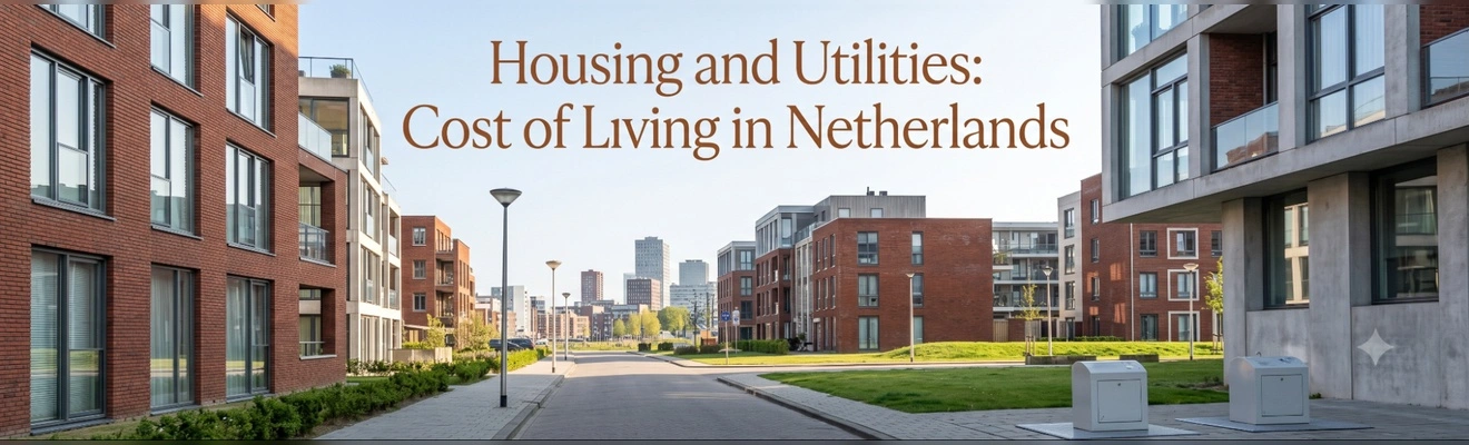 Housing and Utilities: The Biggest Part of the Cost of Living in Netherlands