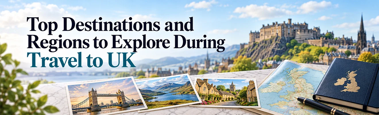 Top Destinations and Regions to Explore During Travel to UK